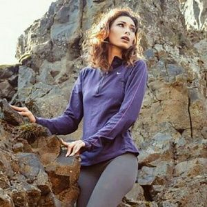 Nike Dri Fit 1/2 zip long sleeve